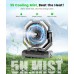 Camping Misting Fan – 24000mAh Portable Battery Powered Fans with 9oz Water Tank, Light, Hook – Rechargeable, 120H Cooling, Last 5H Mist, 4 Speed, Sleep Mode – Outdoor Gear, Travel Essentials Camping Misting Fan – 24000mAh Portable Battery Powered Fans with 9oz Water Tank, Light, Hook – Rechargeable, 120H Cooling, Last 5H Mist, 4 Speed, Sleep Mode – Outdoor Gear, Travel Essentials