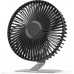 6 inch USB Small Desk Fan, 4 Speeds, Ultra-quiet, 90° Adjustment for Better Cooling, Portable Mini Powerful Desktop Table Fan, Mini Personal Fan for Home Office, Metal Base, Silver
